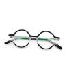 Buy cheap Black Artisanal Personality Acetate Titanium Glasses Fad Retro Frame MR 98031 from wholesalers