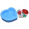 Buy cheap Silicone Baking Utensils Eco-Friendly Sustainable 3d Rose Flowers Shape Fondant Silicone Mold from wholesalers