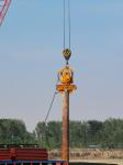 Custom Pile Driving Equipment Crane Hanging Vibro Hammer Electric