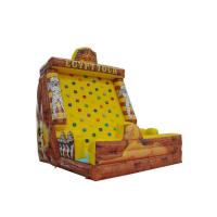 Buy cheap Customized Inflatable Sport Games , Deluxe Inflatable Climbing Wall product