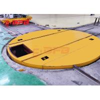 Buy cheap Q235 Train Traverse 90 Degree Locomotive Transfer Table product