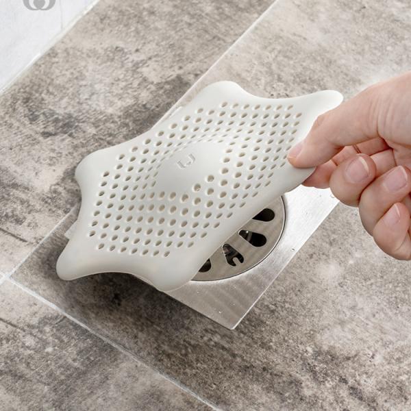 Buy cheap 160*160*12mm Anti Clogging Silicone Sink Strainers / Silicone Floor Drain from wholesalers