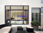 Energy Saving Aluminium Clad Wood Windows , Interior Aluminum Windows For Luxury