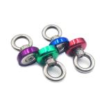 N35 Colorful Sticky Notes Small Round Magnets With Eyelet