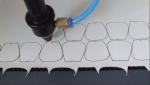 Positioning Accuracy Cnc Leather Cutting Machine Double Head 1600×1000mm Working