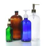 1oz 2oz 3oz Frosted Glass Lotion Bottles Boston Diffuser