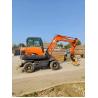 Buy cheap 0.21m3 Doosan Dx 60 Excavator Machine With 39.7KW Power 5700KG from wholesalers
