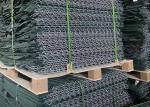 Heavy Duty itary Sand Barriers With 4.0mm Wire Mesh Galfan Coated Finish Joining
