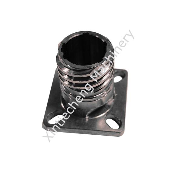 Buy cheap Anodizing CNC Machining Aerospace Parts Aircraft Connector Custom Grey from wholesalers