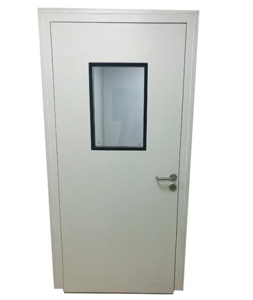 Buy cheap GMP Grey Metal Pharmaceutical Clean Room Door 1.5mm Frame Decoration from wholesalers