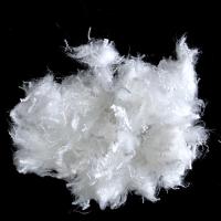 Buy cheap Siliconized Recycled PSF Fiber , Soft Super Short Fiber 0.5D×12mm product