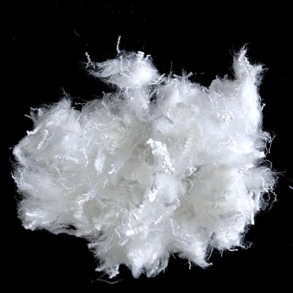Buy cheap Siliconized Recycled PSF Fiber , Soft Super Short Fiber 0.5D×12mm from wholesalers