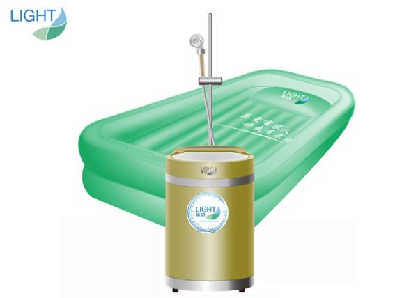 Buy cheap IPX4 Bedridden Shower Mobile Adult Inflatable Tub System Intelligent Heating from wholesalers