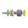 Buy cheap Hydraulic Piston Pump Parts Uchida AP2D21/25/36/38/42 from wholesalers