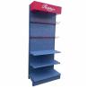 Buy cheap Factory Custom Size Color blue gondola rack supermarket gondola display shelving for retail store from wholesalers