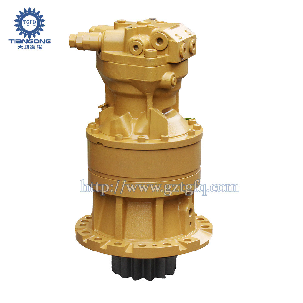 E312D2GC Steel Polished Excavator Swing Gearbox With Motor Spare Part 421-9132/421-9133