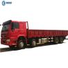 Buy cheap 8600x2300x600mm Sinotruk Howo 8x4 Diesel 371hp Side Wall Heavy Duty Cargo Truck from wholesalers