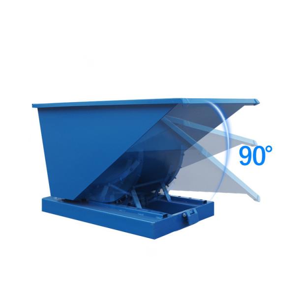 Buy cheap Standard Quick Release Steel Dumping 2 Cubic Yard Hopper from wholesalers