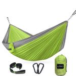 Blue 70D Nylon Taffete 300x180CM Portable Camping Hammock Outdoor Lightweight