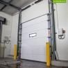 Buy cheap Waterproofing Automatic Industrial Sectional Door 40mm Finger Safe Panel Coated Steel from wholesalers