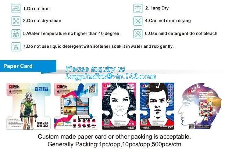 Hot sale fashion design printing multifunctional custom cheap 100% cotton bandana,microfiber plain custom made bandana