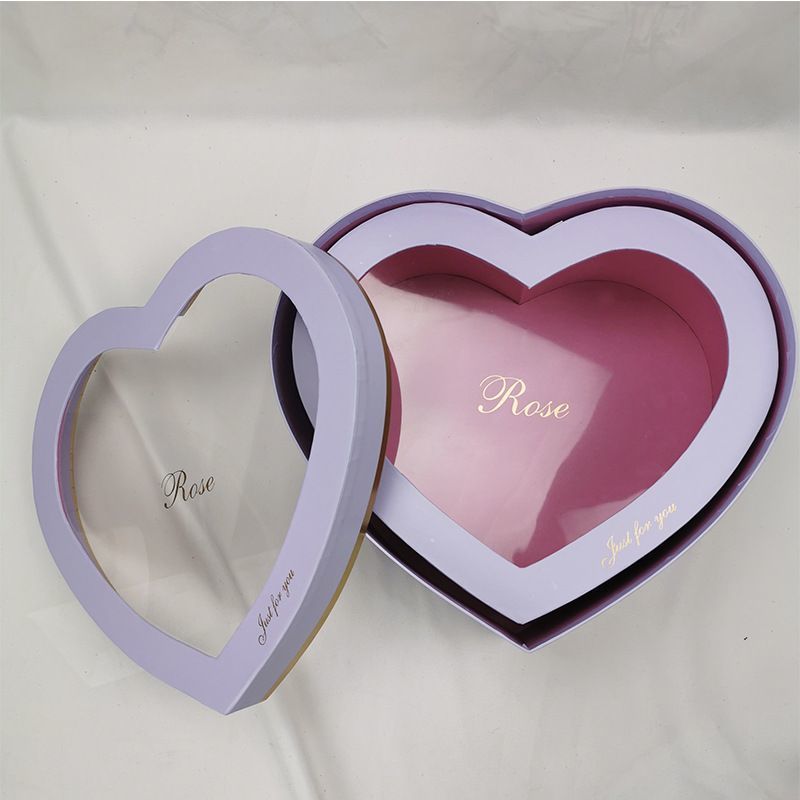 High Quality China Wholesale Custom Logo Printing Heart Shape Wedding Festival Gift Packaging Cardboard Box for Chocolates Cookies Candies Prensents