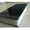 Buy cheap Light Weight Carbon Fiber Products Honeycomb Sandwich Weave Carbon Fiber Plate from wholesalers