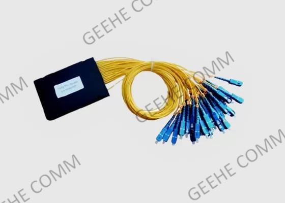 Buy cheap 1x32 PLC Fiber Cable Splitter SC/UPC 900UM 1.5M ABS Box Optic Splitter from wholesalers