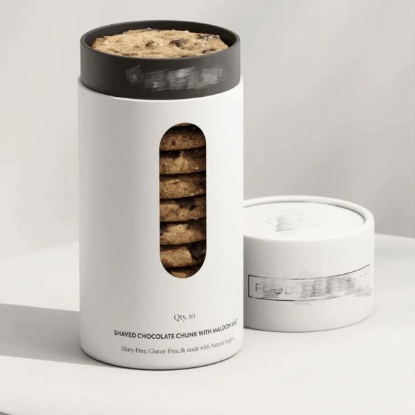 Buy cheap Food Grade Bio-Degradable Round Paper Tube With Window For Cookie Candy Stamping And Vanishing Printing Paper Can Packaging from wholesalers