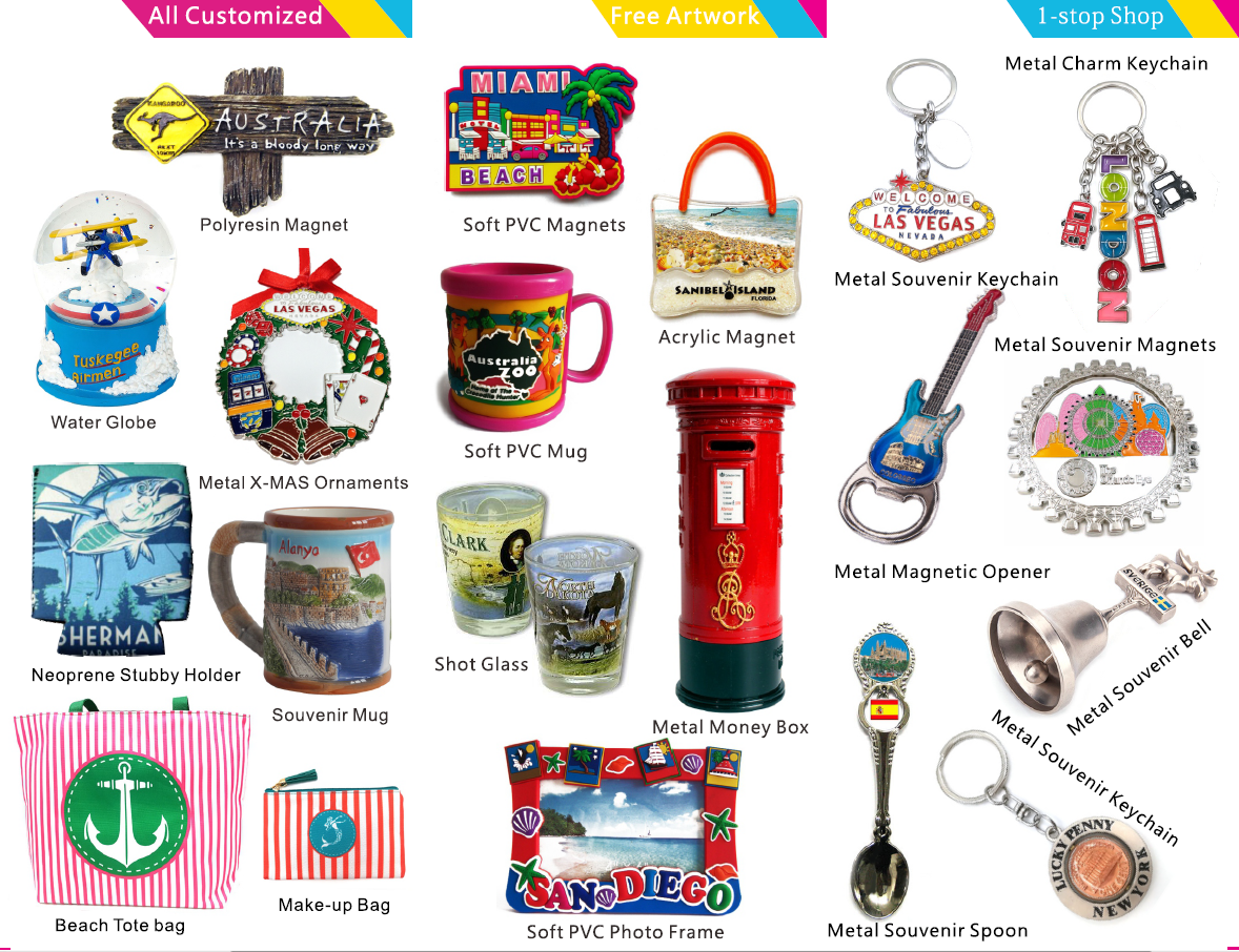Silk screen printing Zinc Alloy Keychain Carabiner Badminton Keyring