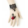 Buy cheap Black Swan complex Gulei Si female bracelet with ring Gothic bridal jewelry suit from wholesalers