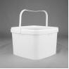Buy cheap Food Grade 3KG Square Biscuit Bucket With Handle And Lid from wholesalers