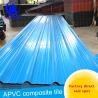 Buy cheap 3 Layer Upvc Corrugated Roofing Sheets / Anti - Corrosion Pvc Roofing Tile from wholesalers