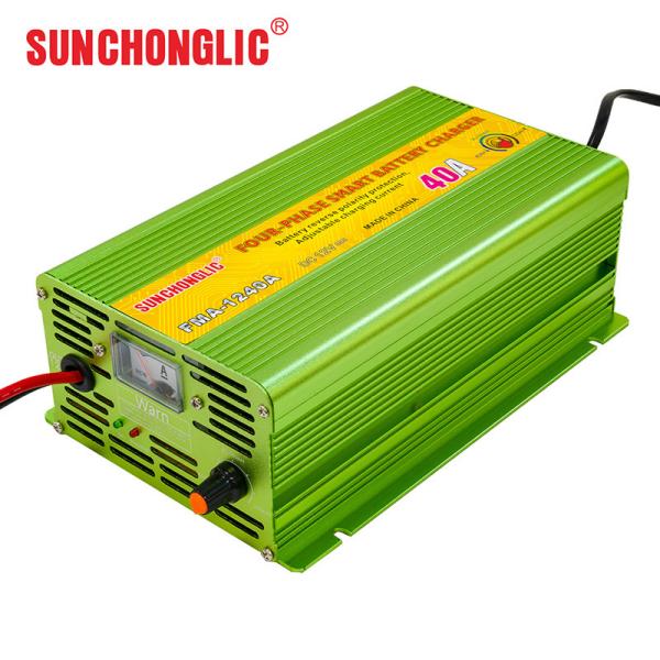 Buy cheap 12V 40A AGM GEL Battery Charger AC Car Battery Charger High Efficiency from wholesalers