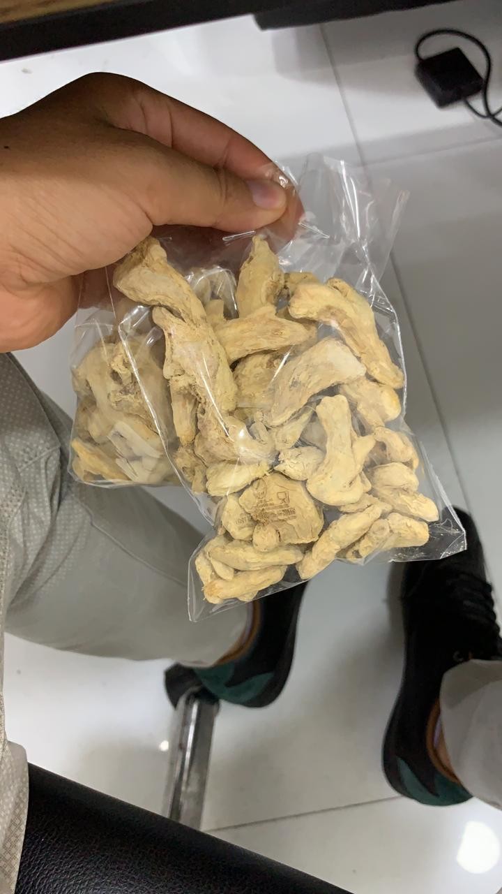 Spicy Dehydrated Ginger Root