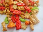 Gourmet Japanese Rice Crackers Artificial Color Organic Rice Crackers