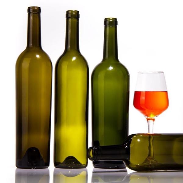 Custom Color 200ml/296ml/375ml/80ml/500ml/750ml/1500ml Glass Borosilicate Wine