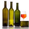 Buy cheap Customizable 750ml Clear Glass Sparkling Wine Bottle with Aluminum Plastic PP Collar from wholesalers