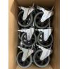 Buy cheap High Quality 4 Inch Black PVC Casters Double Ball Bearing Threaded Stem Medium Duty Caster from wholesalers