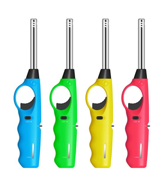 Buy cheap 2022 BBQ Lighter with Customized Request Metal Tube Candle Lighter Kitchen Lighter from wholesalers