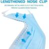 Buy cheap Elastic Nose Clip 3 Ply Ear-Loop Disposable Blue Face Mask for Soft Skin and Comfort from wholesalers