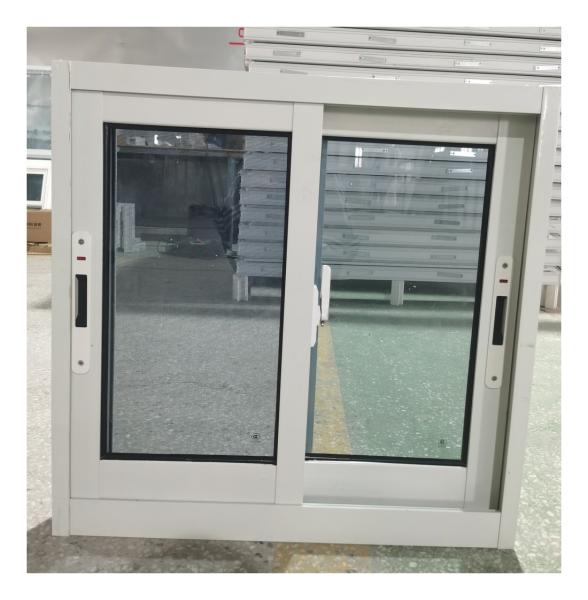 Buy cheap Aluminum Alloy Double Aluminium Glass Sliding Window Powder Coated With Touch Lock from wholesalers