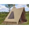 Buy cheap Waterproof Wood Canvas Tipi Event Camping Teepee Tents With Inner from wholesalers