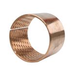 PRMF 202316 Wrapped Bronze Flanged Bushing CuSn8 High Load