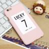 Buy cheap Hard PC English Word Candy Color Back Cover Cell Phone Case For iPhone 7 6s Plus 5s from wholesalers