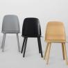 Buy cheap Dining Furniture Muuto Nerd Chair , Classic Colorful Modern Wood Chair from wholesalers