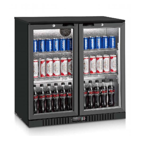 Buy cheap Twin Door 210 litres 520mm Under Counter Bottle Coolers from wholesalers