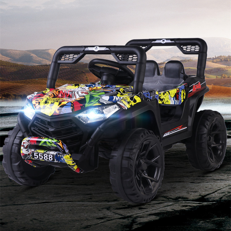 12V Battery Ride On Toy Children's Electric Off-Road Car with Remote Control and MP3