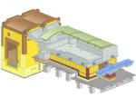 Mild Steel Flint ISO45001 200TPD Industrial Glass Furnace