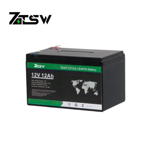 Buy cheap 12ah 12.8V Deep Cycle Lithium LiFePO4 Battery with Grade A from wholesalers